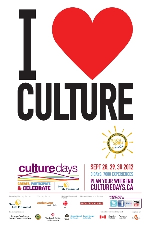 Culture Days flyer