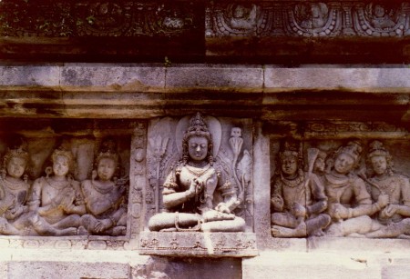 Nice carving in a Hindu temple.