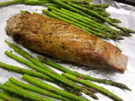 pork asparagus