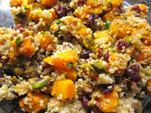 cranberry pecan quinoa
