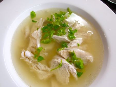 ginger chicken soup