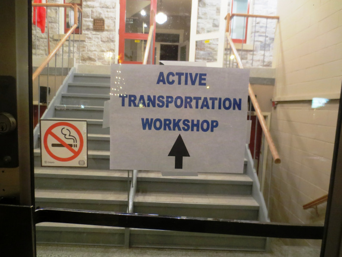 Following a November e-survey, to gather information on how residents get around Mississippi Mills on foot, by bicycle, and other human-powered methods, the Active Transportation Workshop was held on December 3, from 6:00-8:30 p.m., at the Almonte Old Town Hall.  
