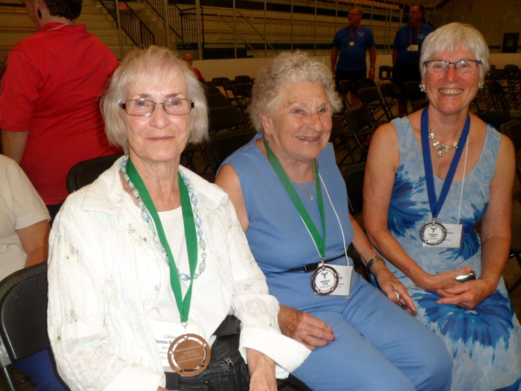 medal winners at 2016 OSGA games
